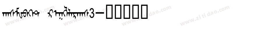 hasMWbkt Regularhas3字体转换